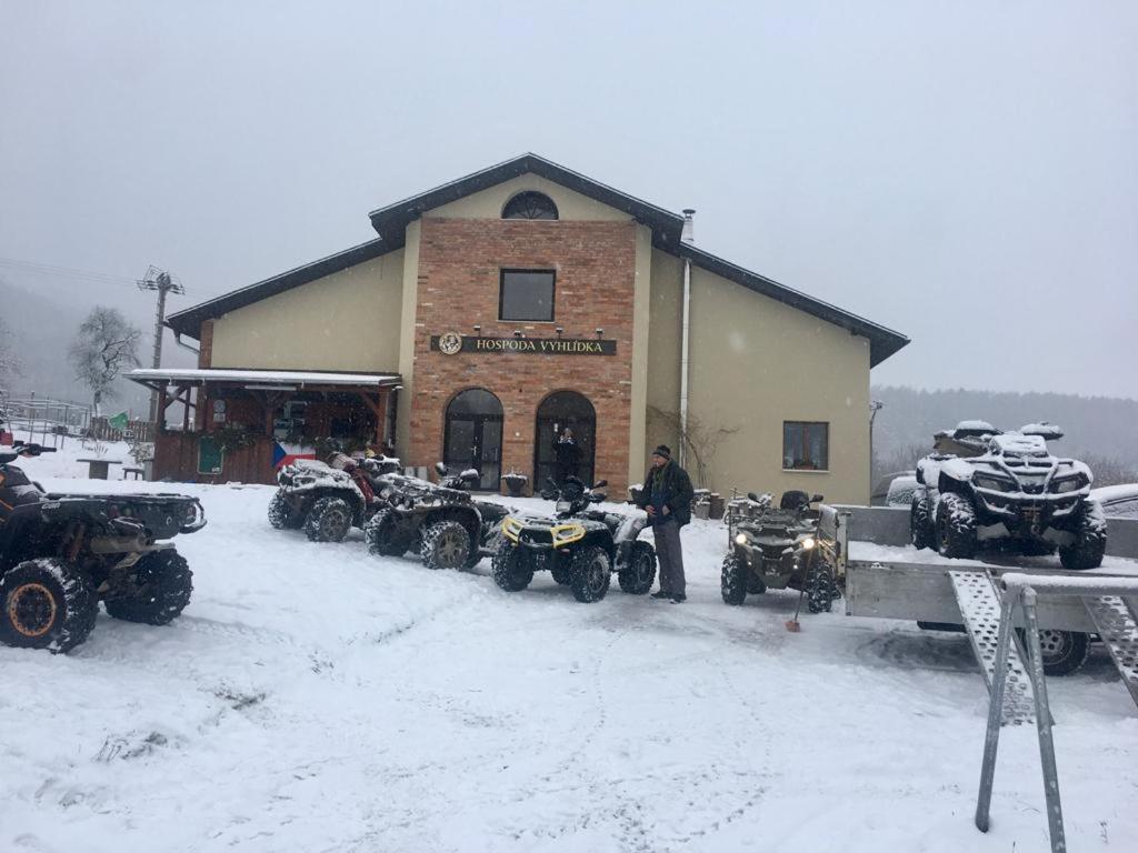 Pension Vyhlidka Klášterec nad Ohří Esterno foto