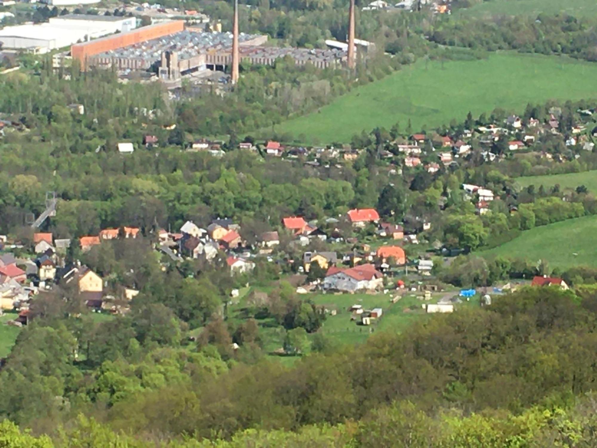 Pension Vyhlidka Klášterec nad Ohří Esterno foto
